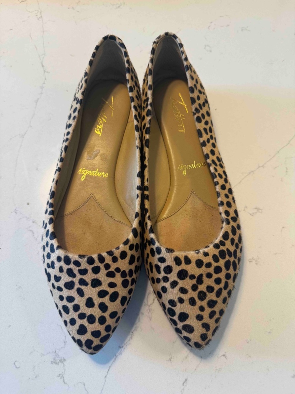 Trotters Estee Ballet Flat Size 7W